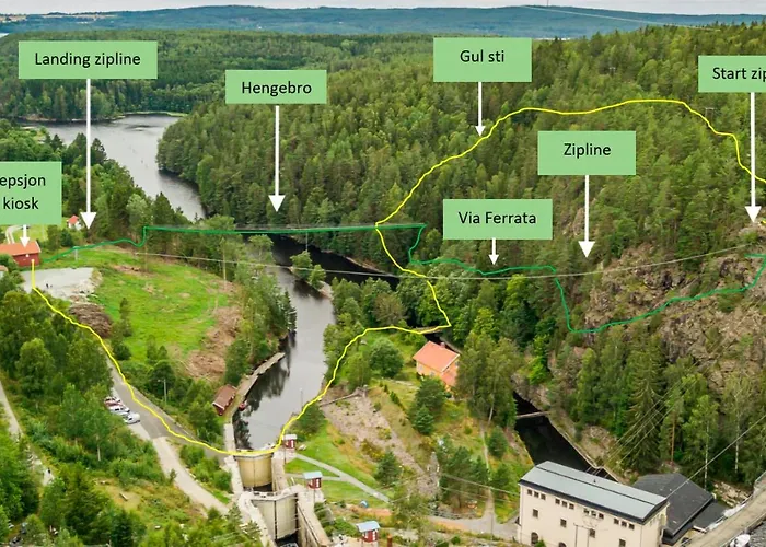Сasa de vacaciones 2 Bedroom Cozy In Halden